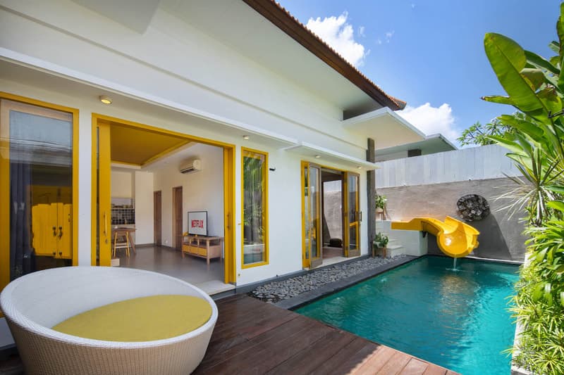 Villa Seminyak 29 2BR — Pool Slide — photo 1